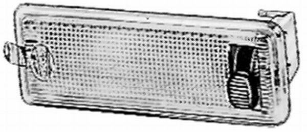 Hella 2JA002931031 Innenraumleuchte Innenleuchte Deckenleuchte 2JA 002 931-031-image