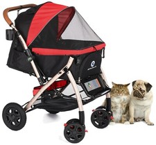 HPZ PET ROVER XL Ex-Long Pet Stroller for Small to Large Dogs/Cats REFURBISHED