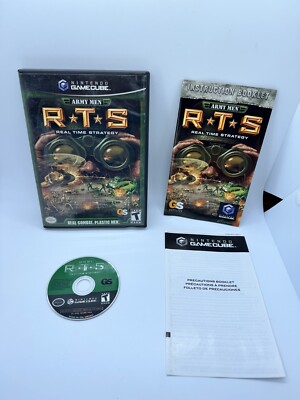 Army Men RTS Real Time Strategy Game Cube - Complete CIB Nice Shape ...