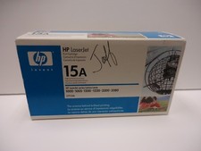 Genuine HP 15A C7115A Black Toner Cartridge for Laserjet 1000 1005 1200 3300