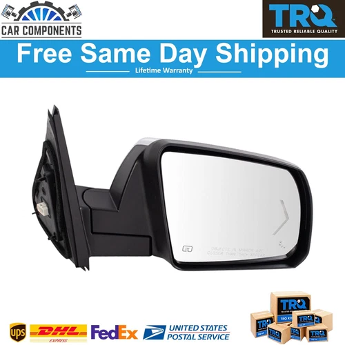 TRQ Power Fold Heat Signal Memory Mirror RH Side For 2014-2018 Toyota Sequoia
