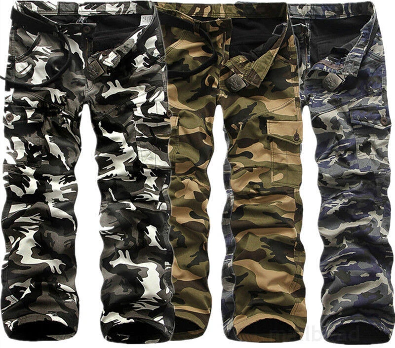 Winter camo on sale cargo pants