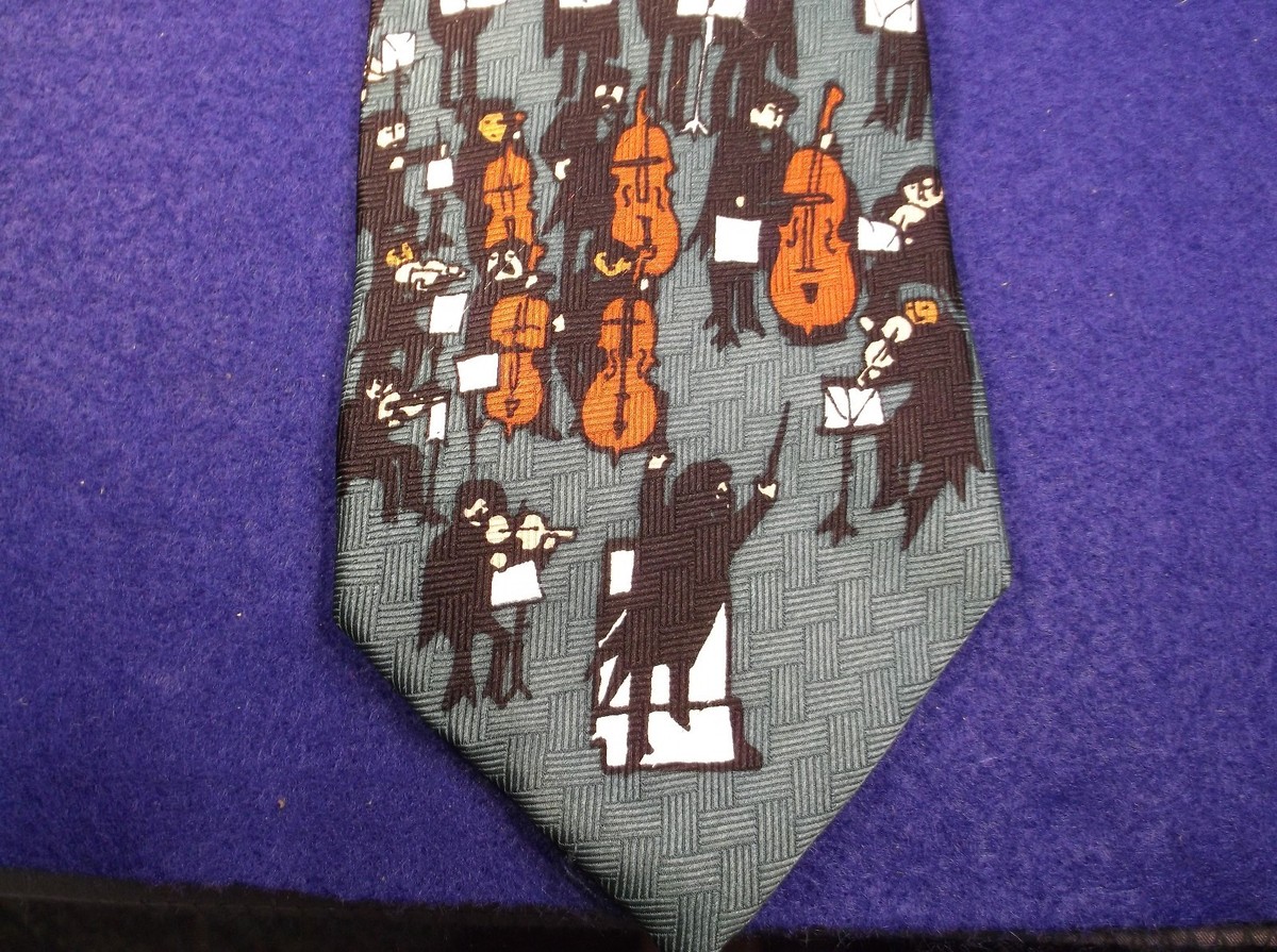 パープル NICE MENS NECK TIE WITH FIGURAL 