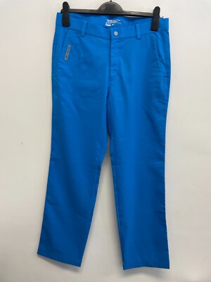 NIKEGOLF ACTIVEWEAR DRI-FIT TROUSERS IN BLUE SIZE L BNWOT 9312