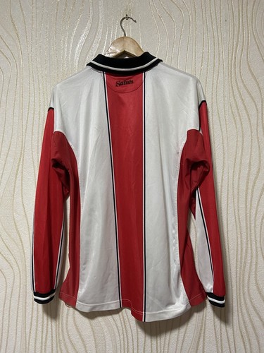 SOUTHAMPTON 1999 2001 HOME FOOTBALL SHIRT SOCCER JERSEY LONG SLEEVE sz M MEN - Picture 2 of 12