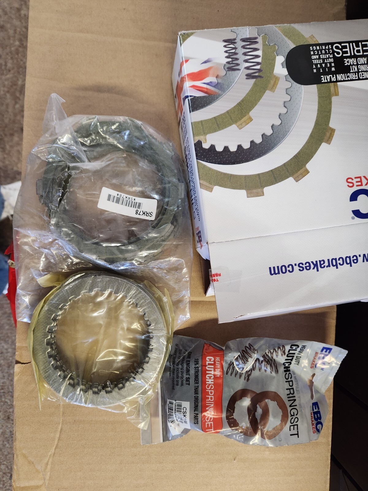 EBC SRK COMPLETE CLUTCH KIT Fits Suzuki GSXR600 SRK 78 eBay