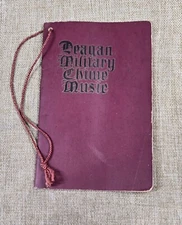 Vintage 1917 J. C. Deagan Military Chime Music Booklet 1st Edition Herschman