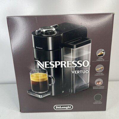 New DeLonghi Nespresso Vertuo Coffee and Espresso Maker Metal Graphite  ENV135 GY