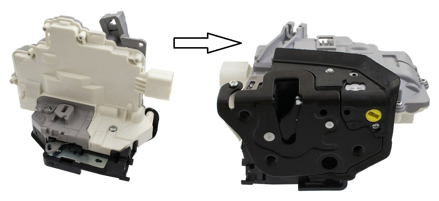 Serrure porte avant droit Volkswagen Tiguan 2007-2015 mécanisme verrouillage centralisé passager