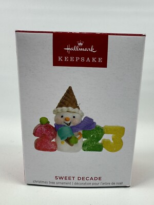 Hallmark 2023 Ornament - Sweet Decade - 4th In The Series