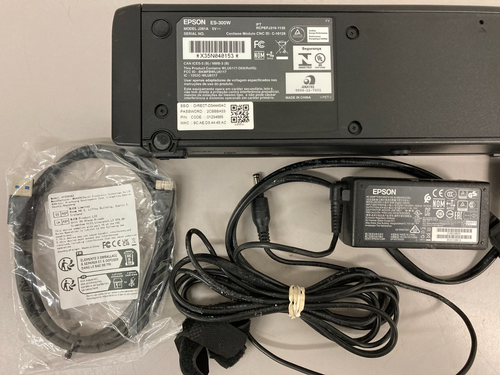 Epson WorkForce ES-300W Wireless Color Portable Document Scanner - Complete! - 第 2/2 張圖片