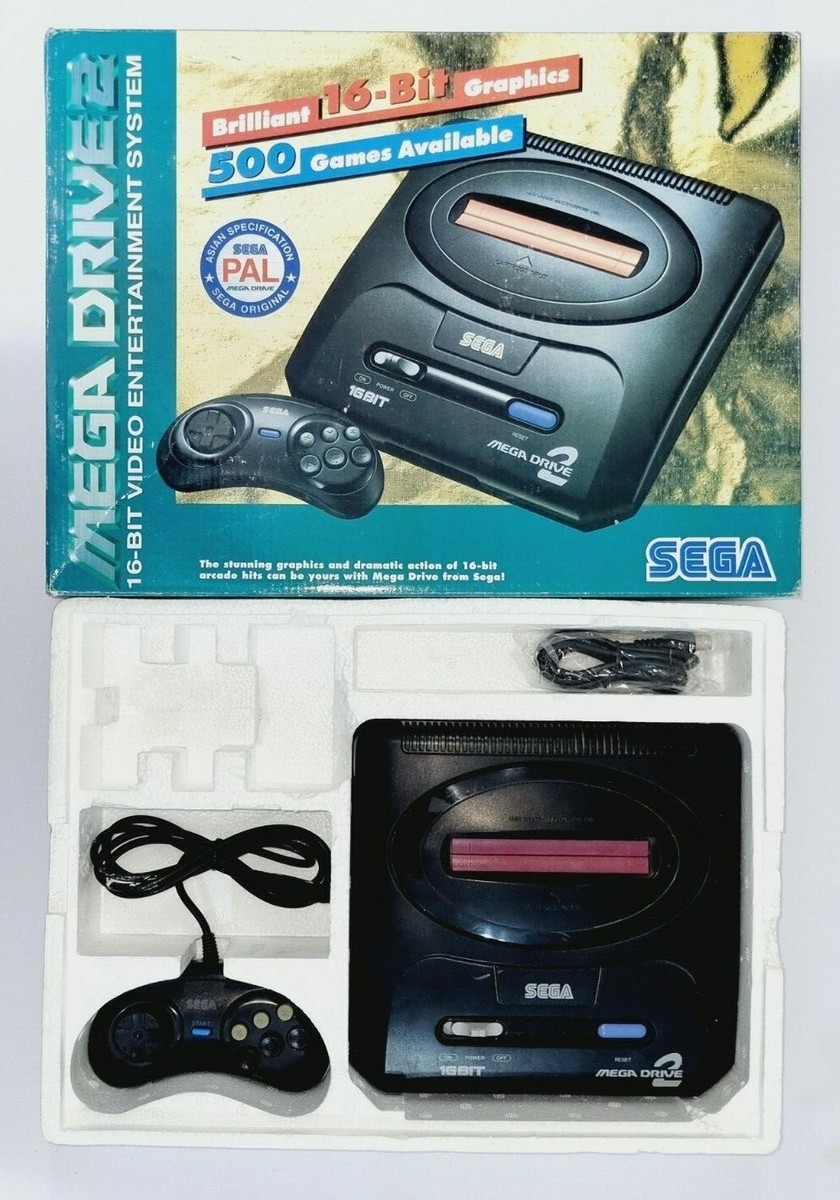 SEGA MEGA DRIVE 2 16-BIT VIDEO ENTERTAINMENT SYSTEM BOXED | eBay