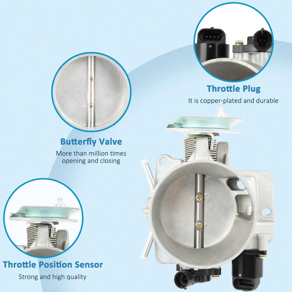 Carrocería del acelerador 5,3 L para Chevrolet Express 1500 Express 2500 GMC Savana 1500 2500 Foto 4 de 4