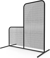 L-Screen Baseball Pitching Screen 7X7Ft, Baseball Pitching Net, Baseball Protect