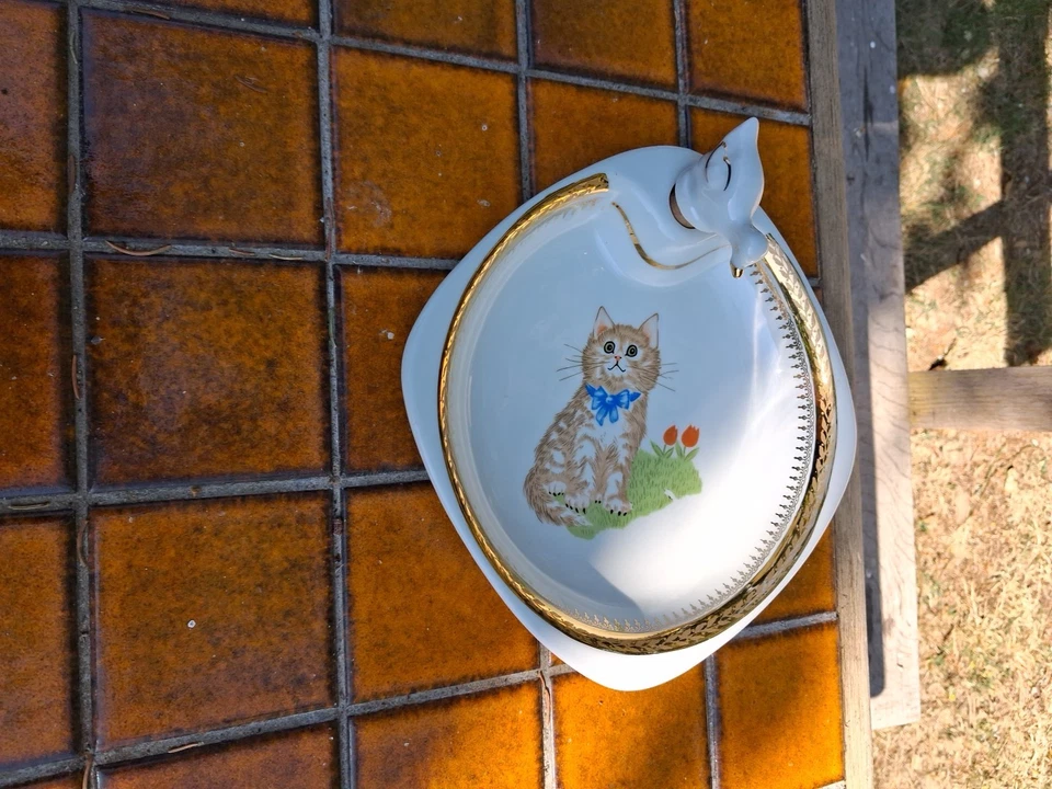 Assiette Chauffante Bebe ,ancienne,porcelaine - Photo 3/4