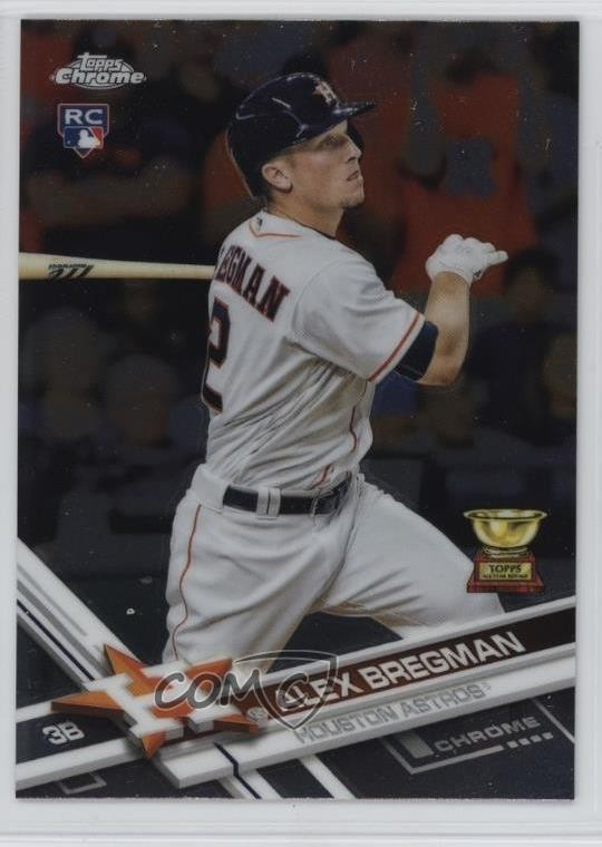 2017 Topps Chrome Alex Bregman #9 6u5