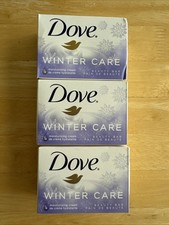 Dove 3x WINTER CARE Limited Edition Beauty Bar Soap Full Size 4.25 Oz New In Box