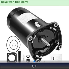 AO Smith USQ1102 Standard Pool Pump Motor 1HP Capacitor Start Single Speed