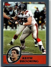 Keith Brooking 2003 Topps Football Atlanta Falcons