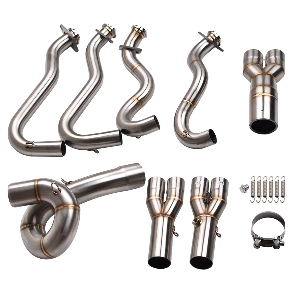 For Kawasaki Ninja ZX6R ZX636 2009-2024 Full System Exhaust Header
