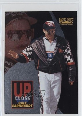1996 Pinnacle Racer's Choice Up Close with Dale Earnhardt #7 HOF 0q3