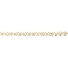 .47ctw Round Cut Diamond 7" Tennis Bracelet 10k Yellow Gold 6.41 Grams