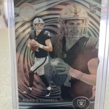 AIDAN OCONNELL 2023 Panini Illusions DOTS PARALLEL #59 Oakland Raiders Rookie RC