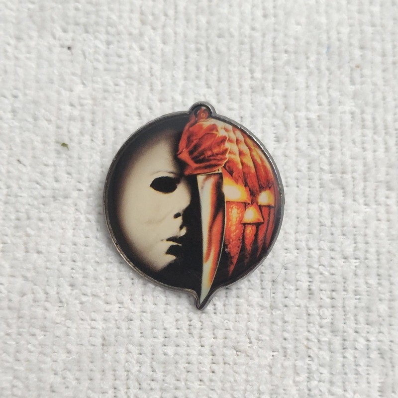 Halloween Michael Myers October 2016 Horror Loot Crate Pin Great Condition