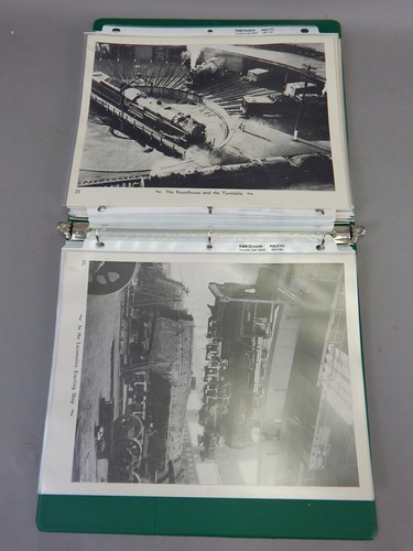 57p vintage historical American Railroad B&W railway museum press photograph lot - Picture 11 of 15