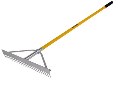 Roughneck ROU68624 Aluminium Landschaftsrechen 61 cm (24 Zoll)