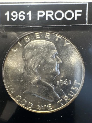 1961 Proof Franklin Silver Half Dollar