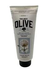 KORRES Pure Greek Olive Body Cream -13.53 oz JUMBO- SEALED-UNSCENTED
