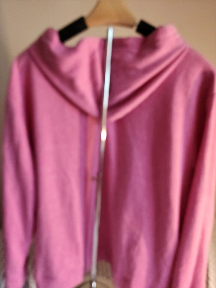 Розовый пуловер толстовка с капюшоном Karen Scott - Изображение 2 из 3