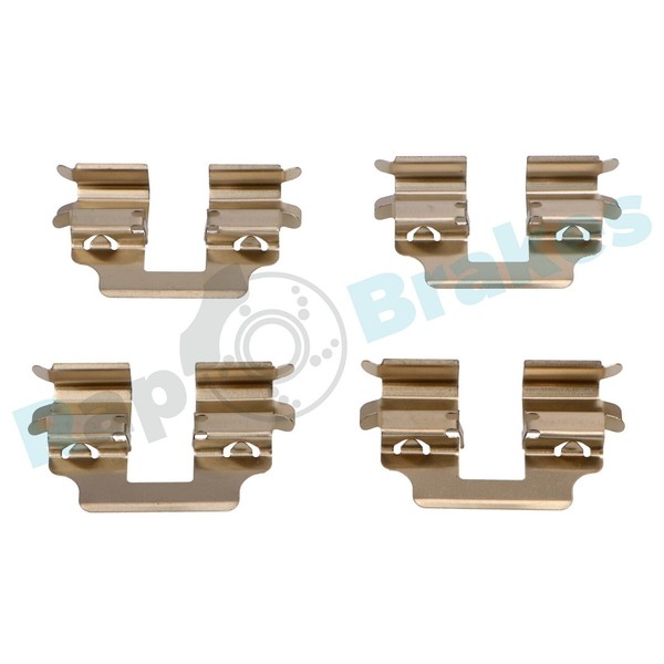 ZubehöRsatz Scheibenbremsbelag RAP Brakes R-U0120 FüR Honda CR 5 3 4 Civic 8 FN-image