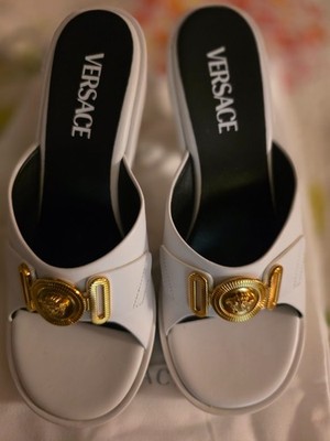 Versace  Medusa Slip-On Biggie Mules 8