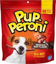 Pup Peroni Original Beef Flavor Dog Treats Soft Chewy 22.5 Ounce Pack