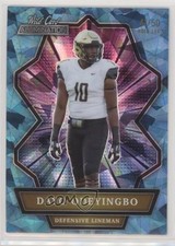2021 Wild Card Alumination Holo-Lux Blue 4/50 Dayo Odeyingbo Rookie RC 7m3. rookie card picture