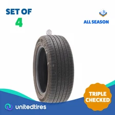 Set of (4) Used 205/55R16 Advanta ER-800 91V - 7-9/32 (14A9E)