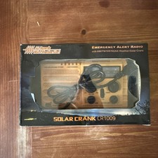 NEW All Hazards NOAA Weather Alert Solar Crank CR1009 Emergency Alert Radio