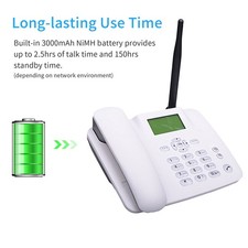 Fixed Wireless Phone 2G Desktop Telephone Support GSM 850/900/1800/1900MHZ SLRA