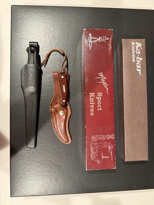 Lot Of 4 Sport/Fishing Knives--Ka Bar, Maxam, Old Timer, and Rapala