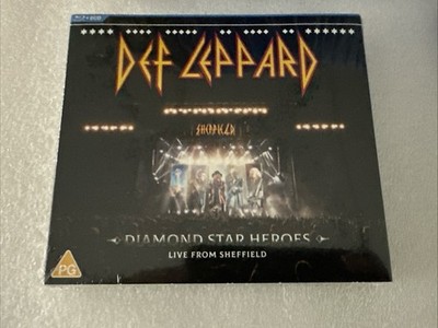 Def Leppard Diamond Star Heroes Live From Sheffield 2 cd + bluray preorder 11/21
