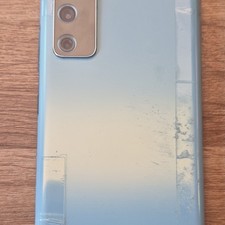 Samsung Galaxy S20 FE 128 GB Smartphone Blau, gebraucht mit Gebrauchsspuren