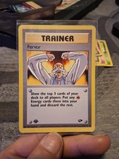 Fervor 124/132 Gym Challenge-Unlimited Edition Regular - Vintage - NM
