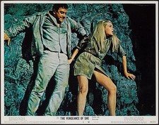 The Vengeance of She 1968 11x14 Lobby Card Vintage Color Movie Olga Schoberov&aacute;