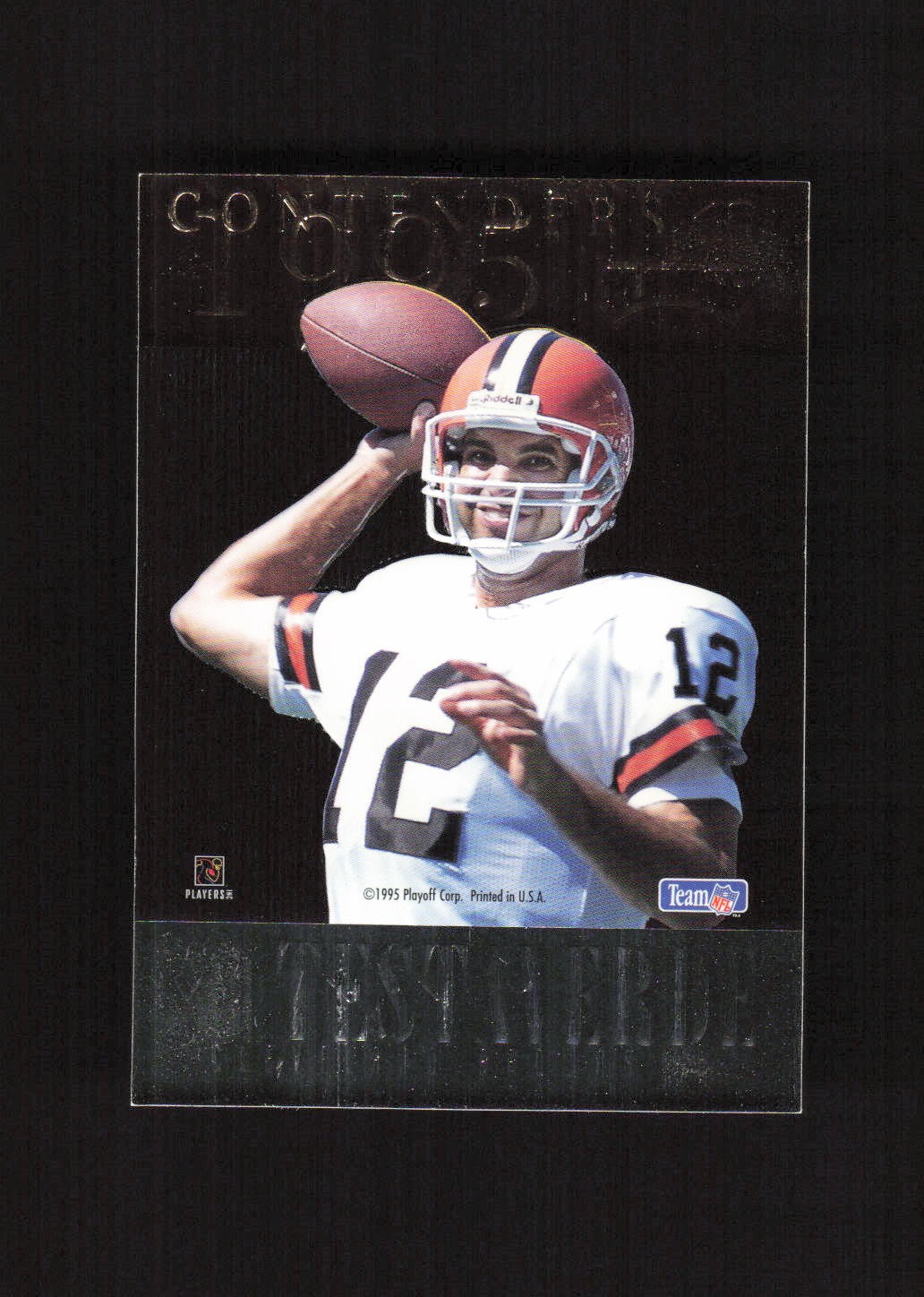 1995 Playoff Contenders Back to Back #48 Vinny Testaverde / Craig Erickson