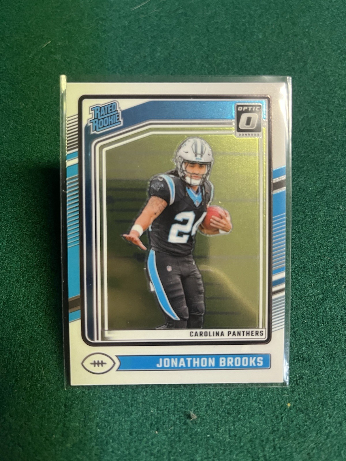 2024 Panini Donruss Optic - Rated Rookie Jonathon Brooks #258 (RC)