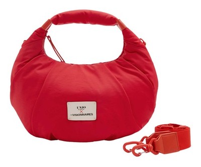 Unio Hamburg x Les Visionnaires Puffy Unio Kitzbuehel S Umhängetasche Cherry Neu