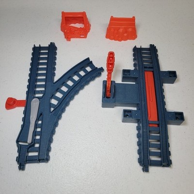Thomas Train Replacement Pieces Track Switch Dead End HDY58 Mattel 2021 Blue