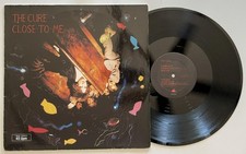 The Cure Close To Me Maxi-Single (4-tracks) EX (1985) Fiction Sleeve Elektra wax